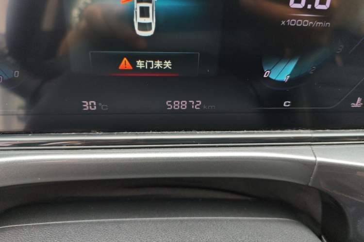 Used CHANGAN Eado 2020 PLUS Blue Whale NE 1.4T GDI DCT Prestige Model Odometer Close Up