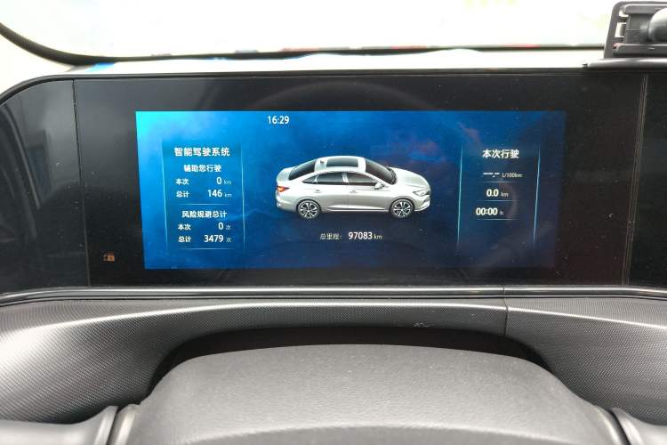 Used CHANGAN Eado 2020 PLUS Blue Whale NE 1.4T GDI DCT Flagship Model Odometer Close Up