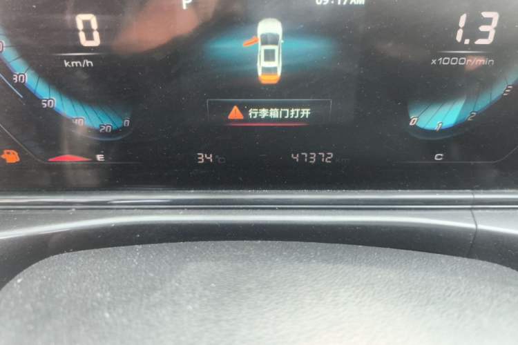 Used CHANGAN Eado 2020 PLUS 1.6L GDI Automatic Luxury Model Odometer Close Up