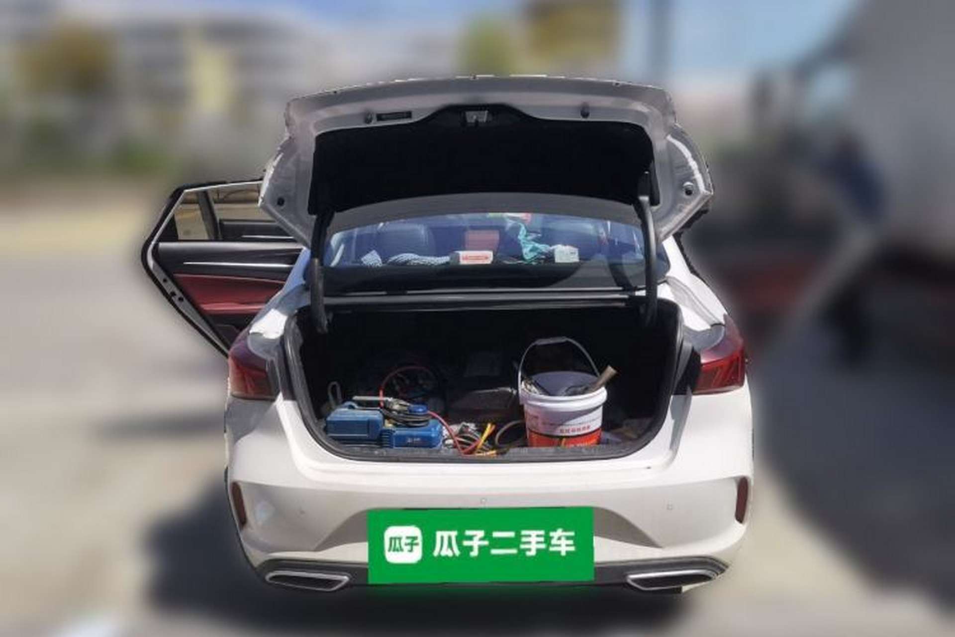 Used CHANGAN Eado 2020 PLUS Blue Whale NE 1.4T GDI DCT Flagship Model Trunk