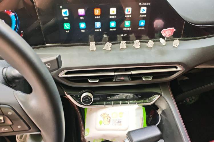 Used CHANGAN Eado 2021 PLUS Blue Whale NE 1.4T GDI DCT Prestige Model Audio And AC Panel