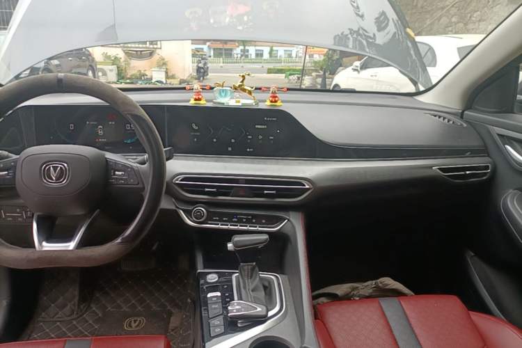 Used CHANGAN Eado 2021 PLUS Blue Whale NE 1.4T GDI DCT Prestige Model Audio And AC Panel