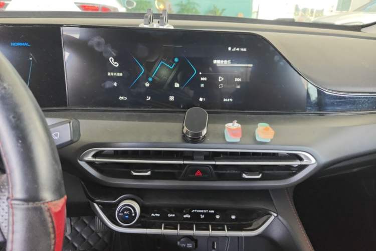 Used CHANGAN Eado 2021 PLUS Blue Whale NE 1.4T GDI DCT Flagship Model Audio And AC Panel