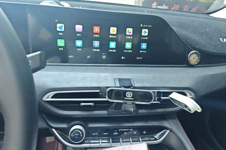 Used CHANGAN Eado 2021 PLUS Blue Whale NE 1.4T GDI DCT Prestige Model Audio And AC Panel