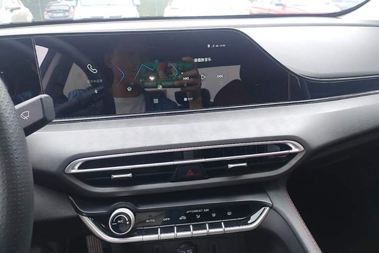Used CHANGAN Eado 2021 PLUS Blue Whale NE 1.4T GDI DCT Flagship Model Audio And AC Panel
