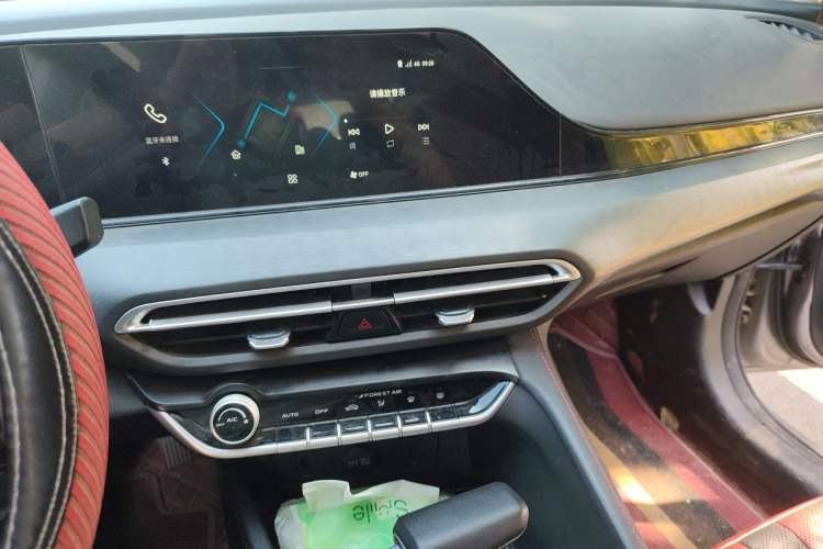 Used CHANGAN Eado 2021 PLUS Blue Whale NE 1.4T GDI DCT Prestige Model Audio And AC Panel