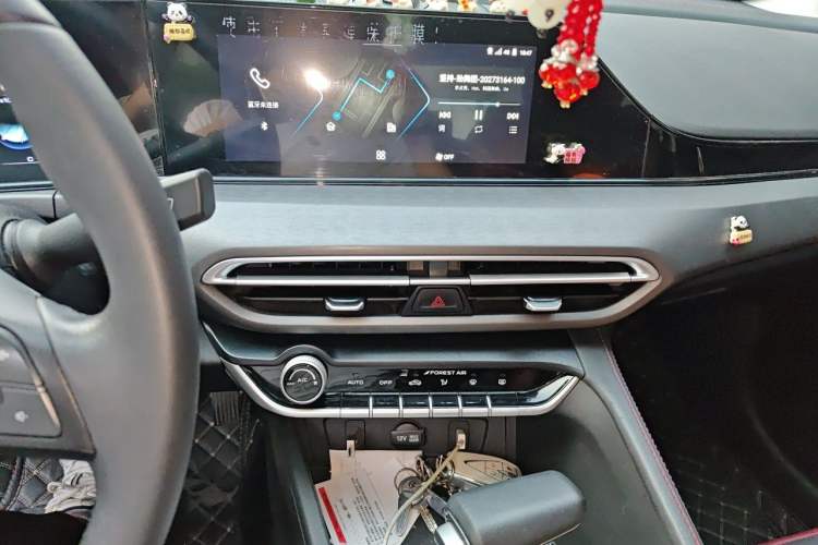 Used CHANGAN Eado 2021 PLUS Blue Whale NE 1.4T GDI DCT Prestige Model Audio And AC Panel