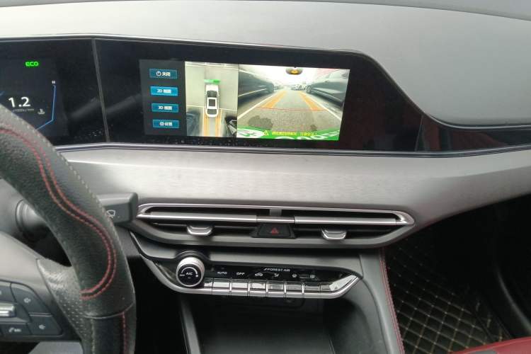 Used CHANGAN Eado 2021 PLUS Blue Whale NE 1.4T GDI DCT Flagship Model Audio And AC Panel