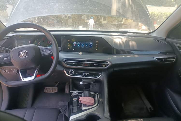 Used CHANGAN Eado 2021 PLUS 1.6L GDI CVT Elite Model Audio And AC Panel