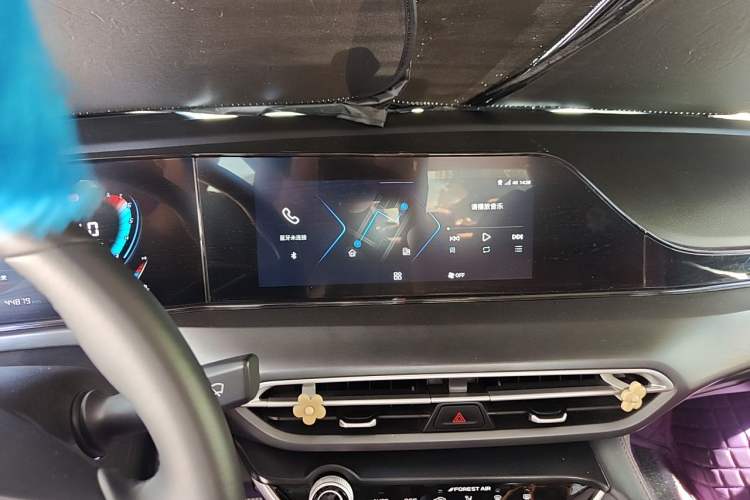 Used CHANGAN Eado 2021 PLUS Blue Whale NE 1.4T GDI DCT Prestige Model Audio And AC Panel