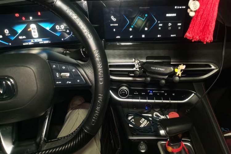Used CHANGAN Eado 2021 PLUS Blue Whale NE 1.4T GDI DCT Flagship Model Audio And AC Panel