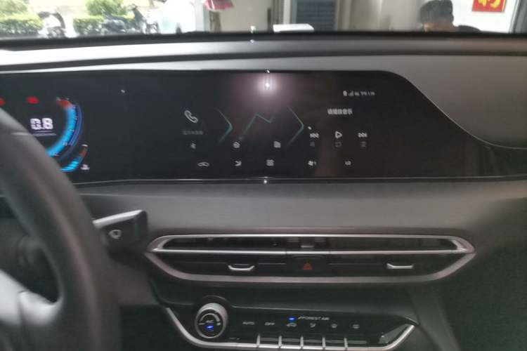 Used CHANGAN Eado 2021 PLUS Blue Whale NE 1.4T GDI DCT Prestige Model Audio And AC Panel