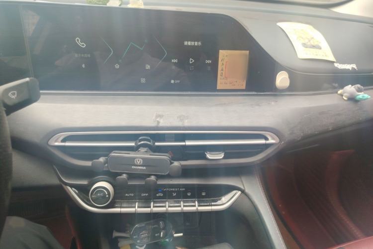 Used CHANGAN Eado 2021 PLUS Blue Whale NE 1.4T GDI DCT Flagship Model Audio And AC Panel
