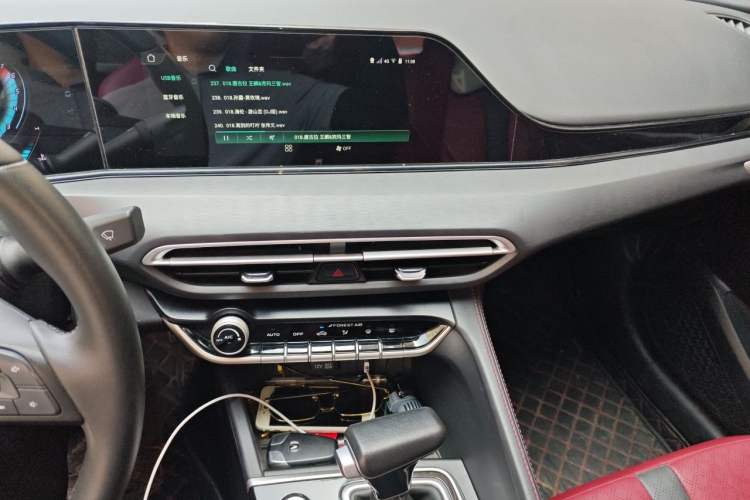 Used CHANGAN Eado 2021 PLUS Blue Whale NE 1.4T GDI DCT Prestige Model Audio And AC Panel
