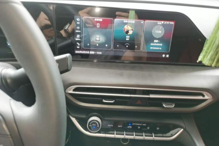 Used CHANGAN Eado 2021 PLUS Blue Whale NE 1.4T GDI DCT Prestige Model Audio And AC Panel