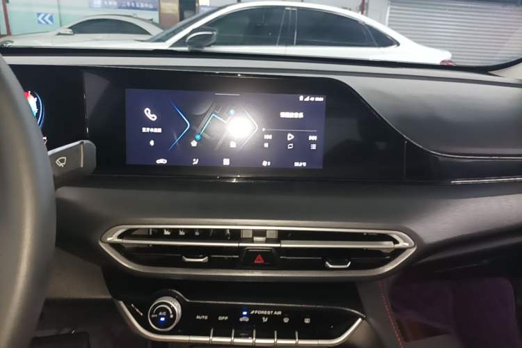 Used CHANGAN Eado 2021 PLUS Blue Whale NE 1.4T GDI DCT Prestige Model Audio And AC Panel