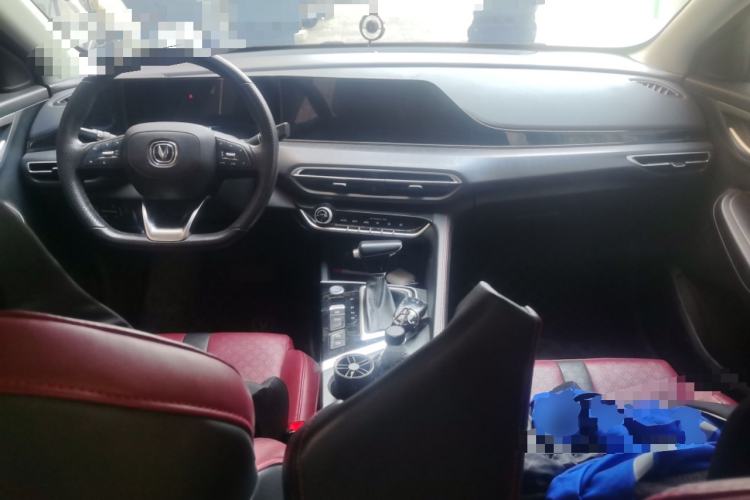 Used CHANGAN Eado 2021 PLUS Blue Whale NE 1.4T GDI DCT Flagship Model Center Console