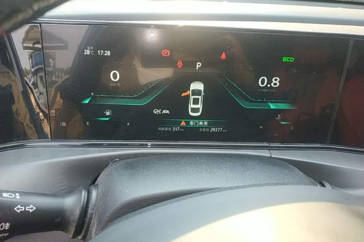 Used CHANGAN Eado 2021 PLUS Blue Whale NE 1.4T GDI DCT Flagship Model Instrument Cluster