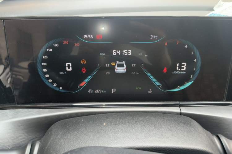 Used CHANGAN Eado 2021 PLUS Blue Whale NE 1.4T GDI DCT Prestige Model Instrument Cluster