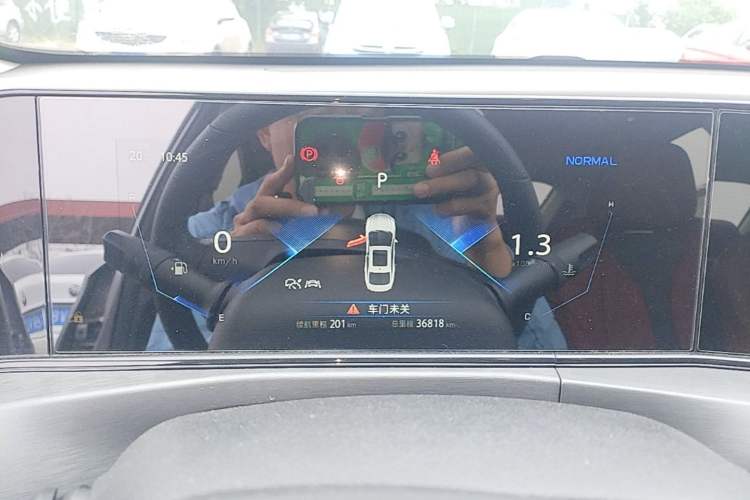 Used CHANGAN Eado 2021 PLUS Blue Whale NE 1.4T GDI DCT Flagship Model Instrument Cluster
