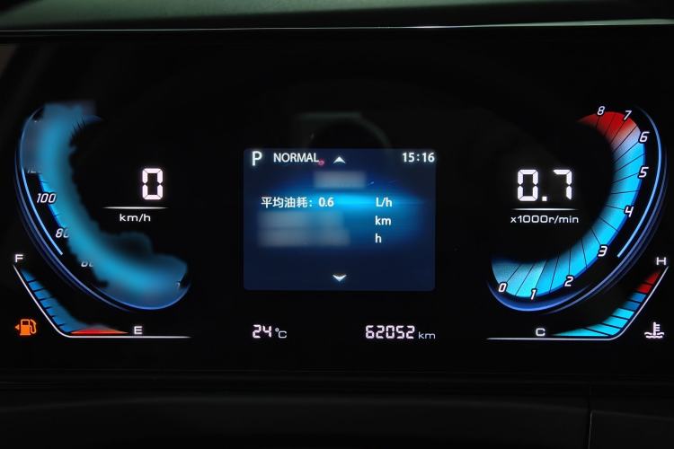 Used CHANGAN Eado 2021 PLUS Blue Whale NE 1.4T GDI DCT Prestige Model Instrument Cluster