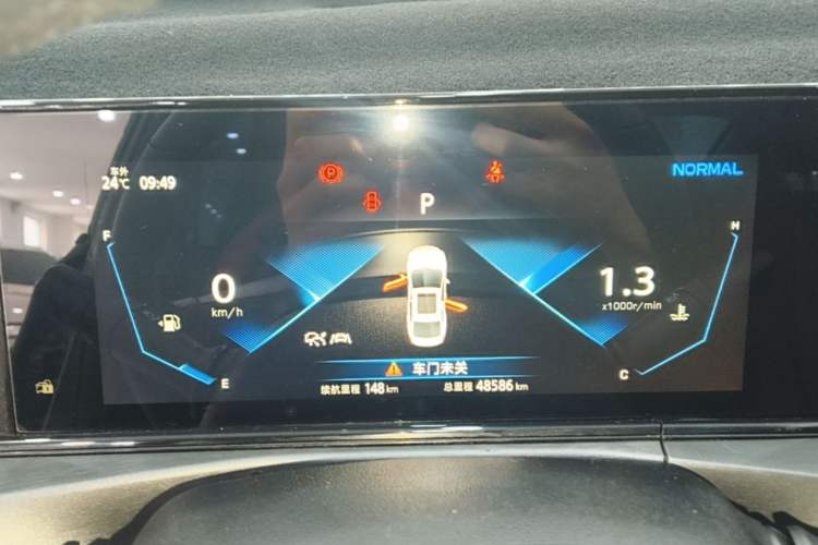 Used CHANGAN Eado 2021 PLUS Blue Whale NE 1.4T GDI DCT Flagship Model Instrument Cluster