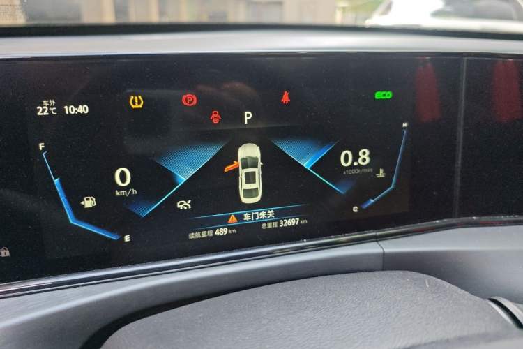 Used CHANGAN Eado 2021 PLUS Blue Whale NE 1.4T GDI DCT Flagship Model Instrument Cluster