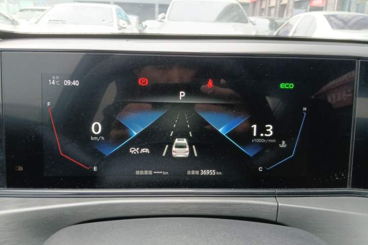 Used CHANGAN Eado 2021 PLUS Blue Whale NE 1.4T GDI DCT Flagship Model Instrument Cluster