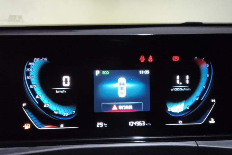 Used CHANGAN Eado 2021 PLUS Blue Whale NE 1.4T GDI DCT Prestige Model Instrument Cluster