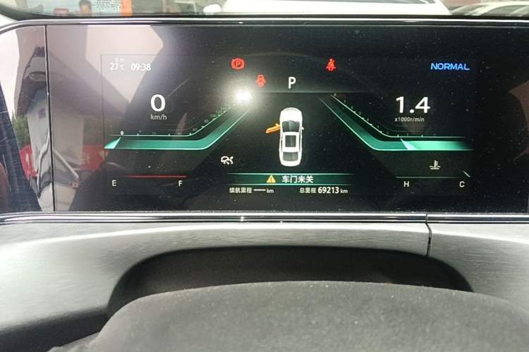 Used CHANGAN Eado 2021 PLUS Blue Whale NE 1.4T GDI DCT Flagship Model Instrument Cluster