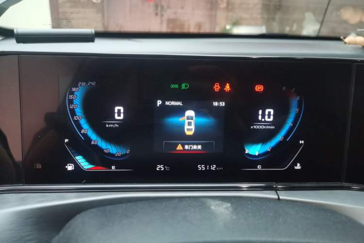 Used CHANGAN Eado 2021 PLUS Blue Whale NE 1.4T GDI DCT Prestige Model Instrument Cluster