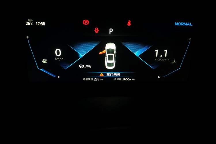 Used CHANGAN Eado 2021 PLUS Blue Whale NE 1.4T GDI DCT Flagship Model Instrument Cluster