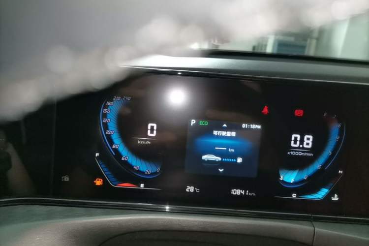 Used CHANGAN Eado 2021 PLUS Blue Whale NE 1.4T GDI DCT Prestige Model Instrument Cluster