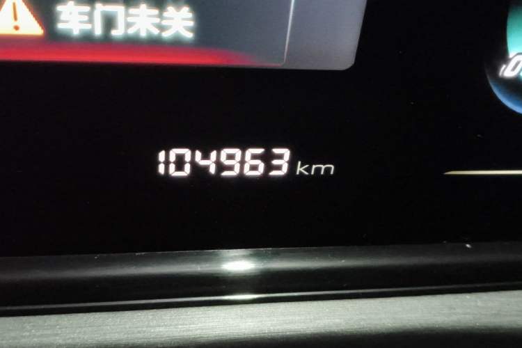 Used CHANGAN Eado 2021 PLUS Blue Whale NE 1.4T GDI DCT Prestige Model Odometer Close Up