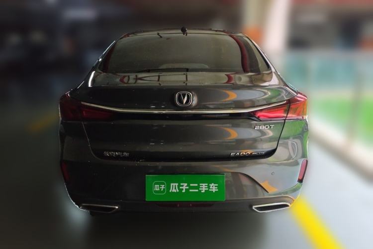 Used CHANGAN Eado 2021 PLUS Blue Whale NE 1.4T GDI DCT Flagship Model Rear