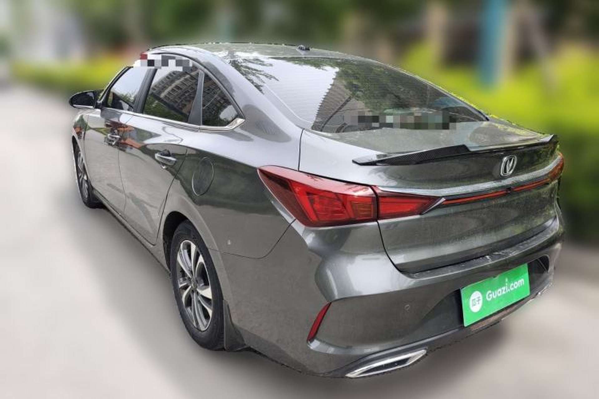 Used CHANGAN Eado 2021 PLUS 1.6L GDI CVT Luxury Model Rear Left 45 Deg