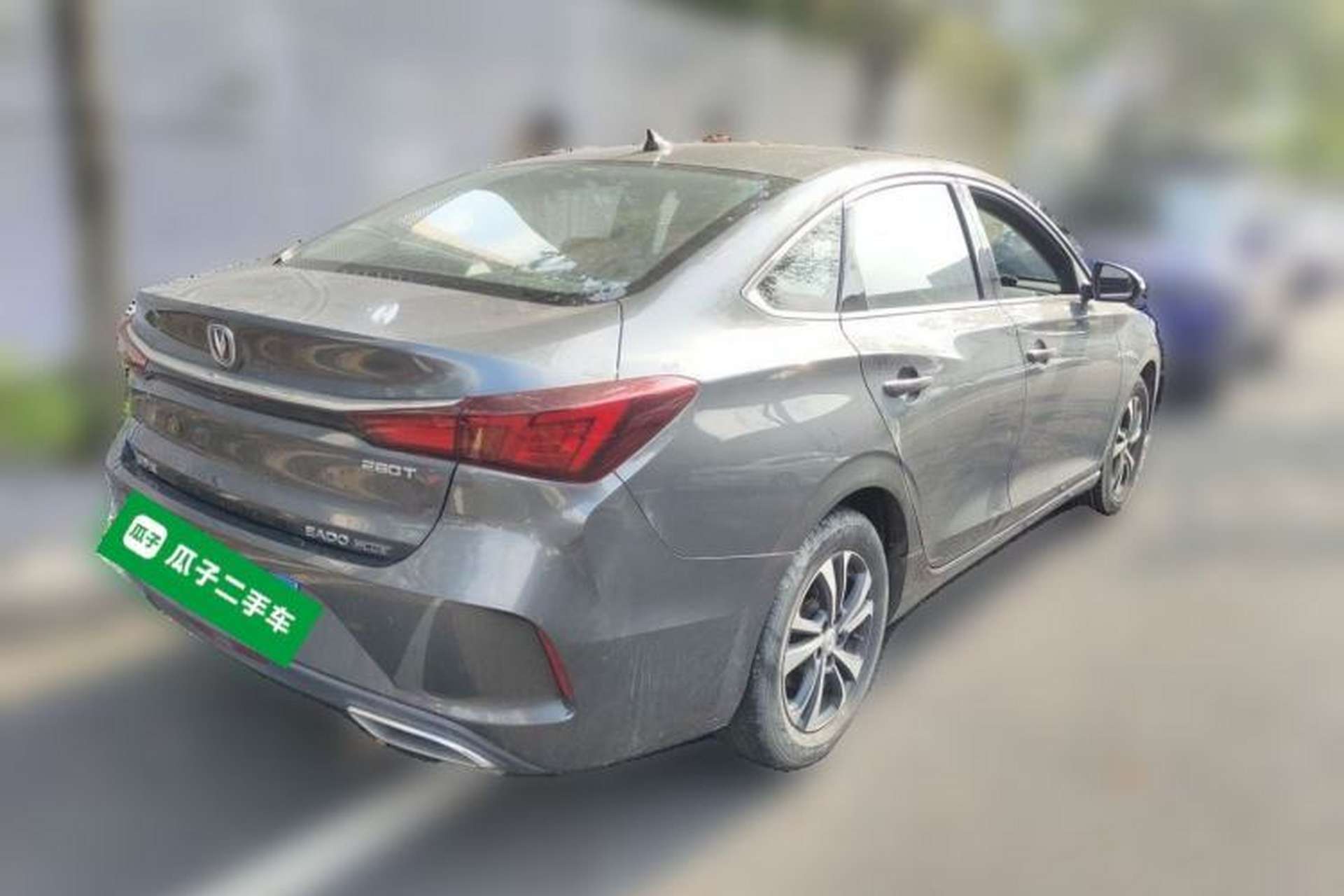 Used CHANGAN Eado 2021 PLUS Blue Whale NE 1.4T GDI DCT Prestige Model Rear Right 45 Deg