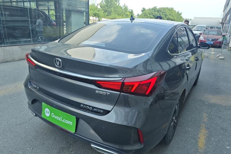 Used CHANGAN Eado 2021 PLUS Blue Whale NE 1.4T GDI DCT Prestige Model Rear Right 45 Deg