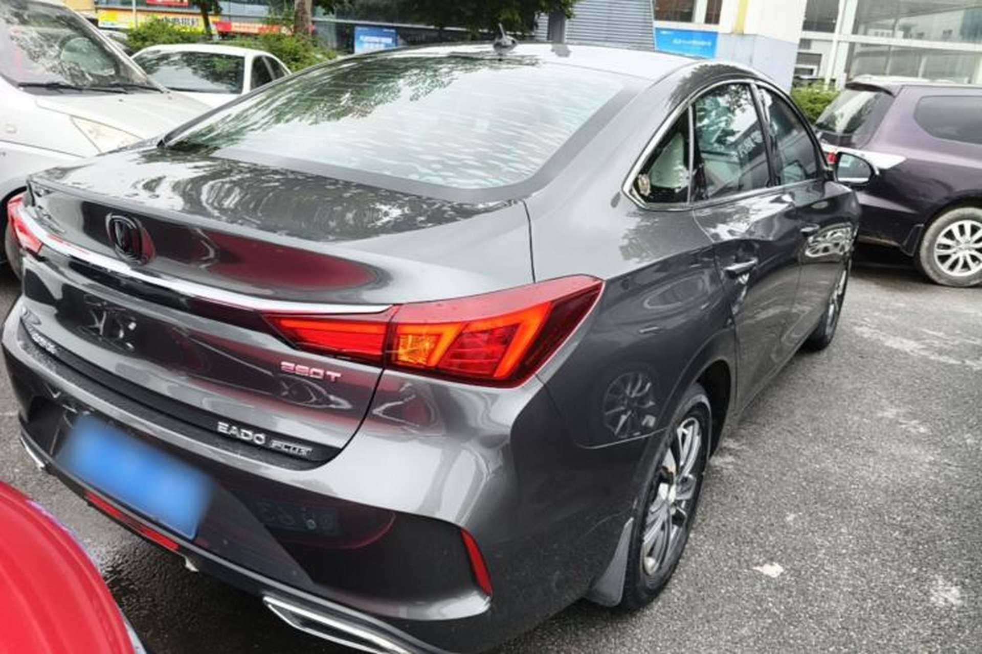 Used CHANGAN Eado 2021 PLUS Blue Whale NE 1.4T GDI DCT Prestige Model Rear Right 45 Deg
