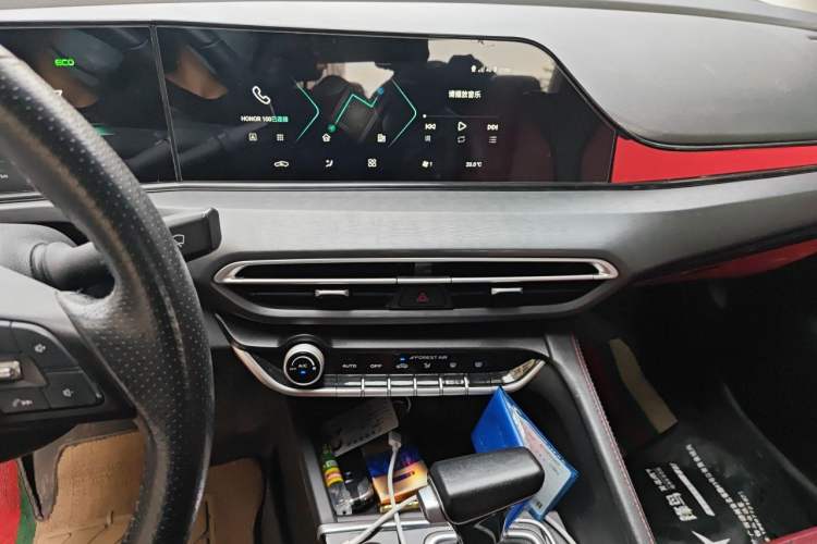 Used CHANGAN Eado 2021 PLUS Blue Whale NE 1.4T GDI DCT Flagship Model Audio And AC Panel
