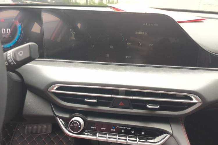 Used CHANGAN Eado 2021 PLUS Blue Whale NE 1.4T GDI DCT Prestige Model Audio And AC Panel