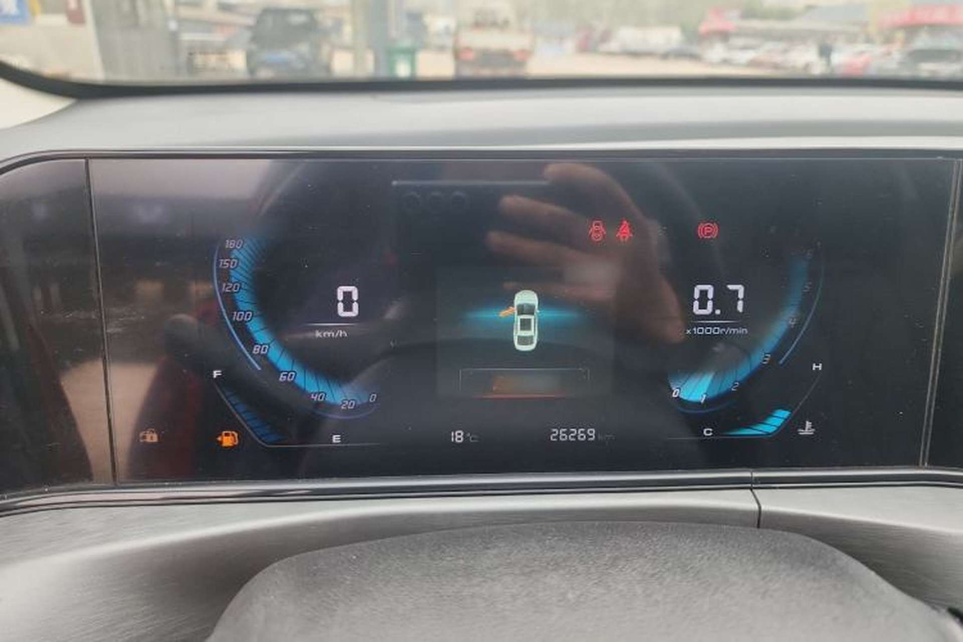 Used CHANGAN Eado 2021 PLUS 1.6L GDI Manual Elite Model Instrument Cluster