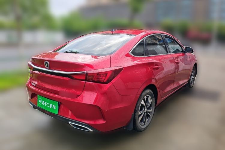 Used CHANGAN Eado 2021 PLUS Blue Whale NE 1.4T GDI DCT Prestige Model Rear Right 45 Deg