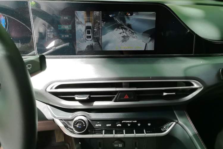 Used CHANGAN Eado 2021 PLUS Blue Whale NE 1.4T GDI DCT Prestige Model Audio And AC Panel