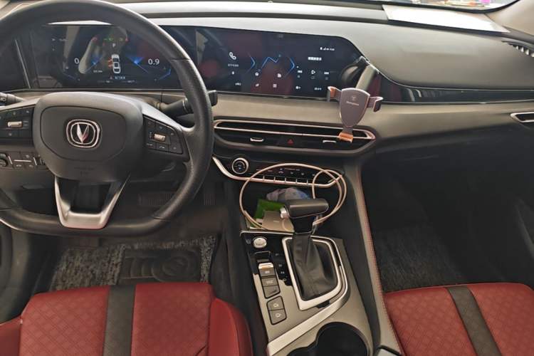 Used CHANGAN Eado 2021 PLUS Blue Whale NE 1.4T GDI DCT Flagship Model Audio And AC Panel