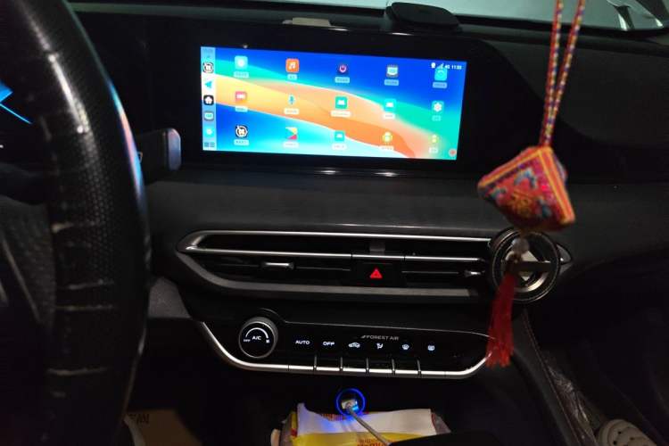 Used CHANGAN Eado 2021 PLUS Blue Whale NE 1.4T GDI DCT Flagship Model Audio And AC Panel