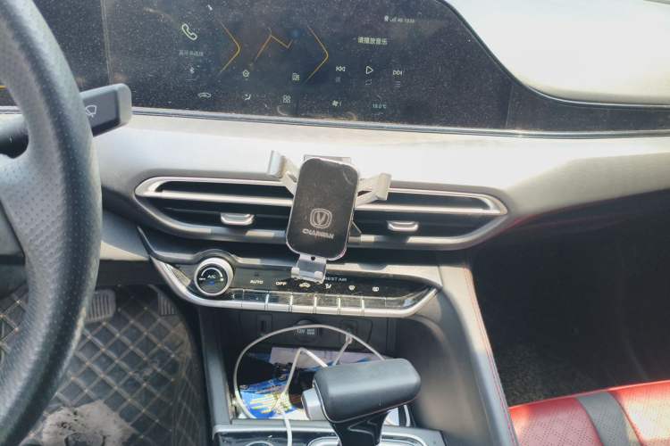 Used CHANGAN Eado 2021 PLUS Blue Whale NE 1.4T GDI DCT Flagship Model Audio And AC Panel