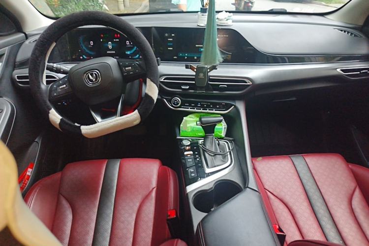 Used CHANGAN Eado 2021 PLUS Blue Whale NE 1.4T GDI DCT Prestige Model Center Console