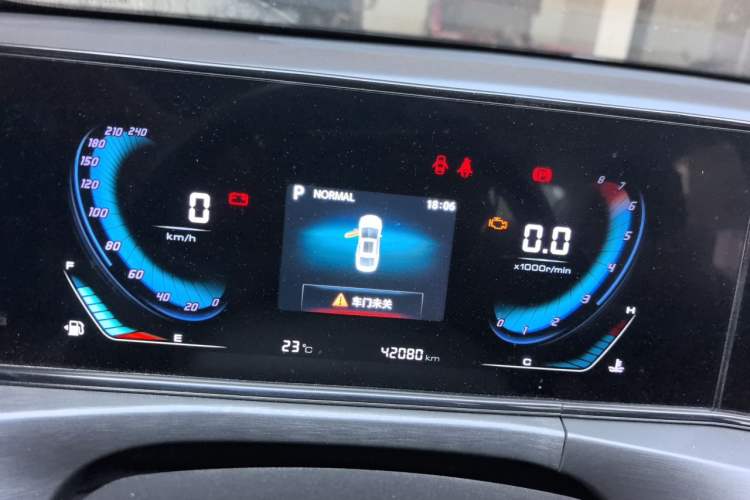 Used CHANGAN Eado 2021 PLUS Blue Whale NE 1.4T GDI DCT Prestige Model Instrument Cluster