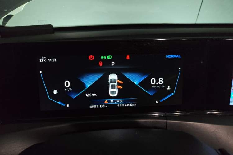 Used CHANGAN Eado 2021 PLUS Blue Whale NE 1.4T GDI DCT Flagship Model Instrument Cluster